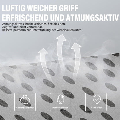 Gaming Stuhl Bürostuhl Stoff Massage Kissen Kopfstütze Ergonomische