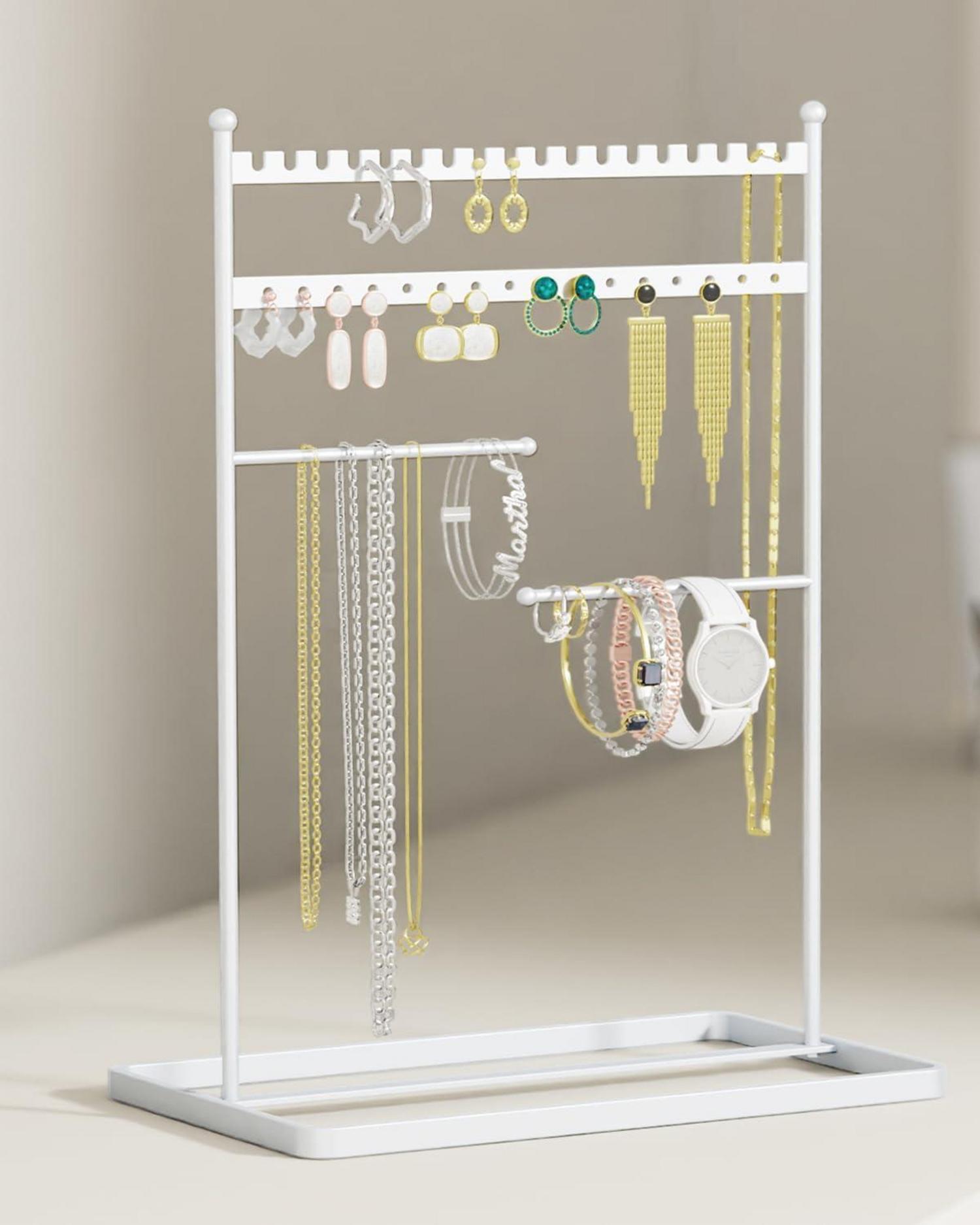 Schmuckständer 32cm Hoch 4 bar Schmuckorganizer