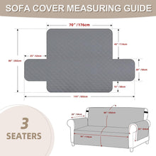 Wasserdichter Sofabezug 3-Sitzer Schutz vor Flecken und