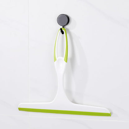 Duschabzieher Gummi Grün für Spiegel Fenster Bad Glasschieber