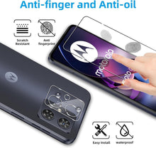 QULLOO Motorola Moto G54 5G G64 Panzerglas Schutzfolie