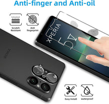 QULLOO Schutzfolie Sony Xperia 5v Panzerglas Kameraschutz