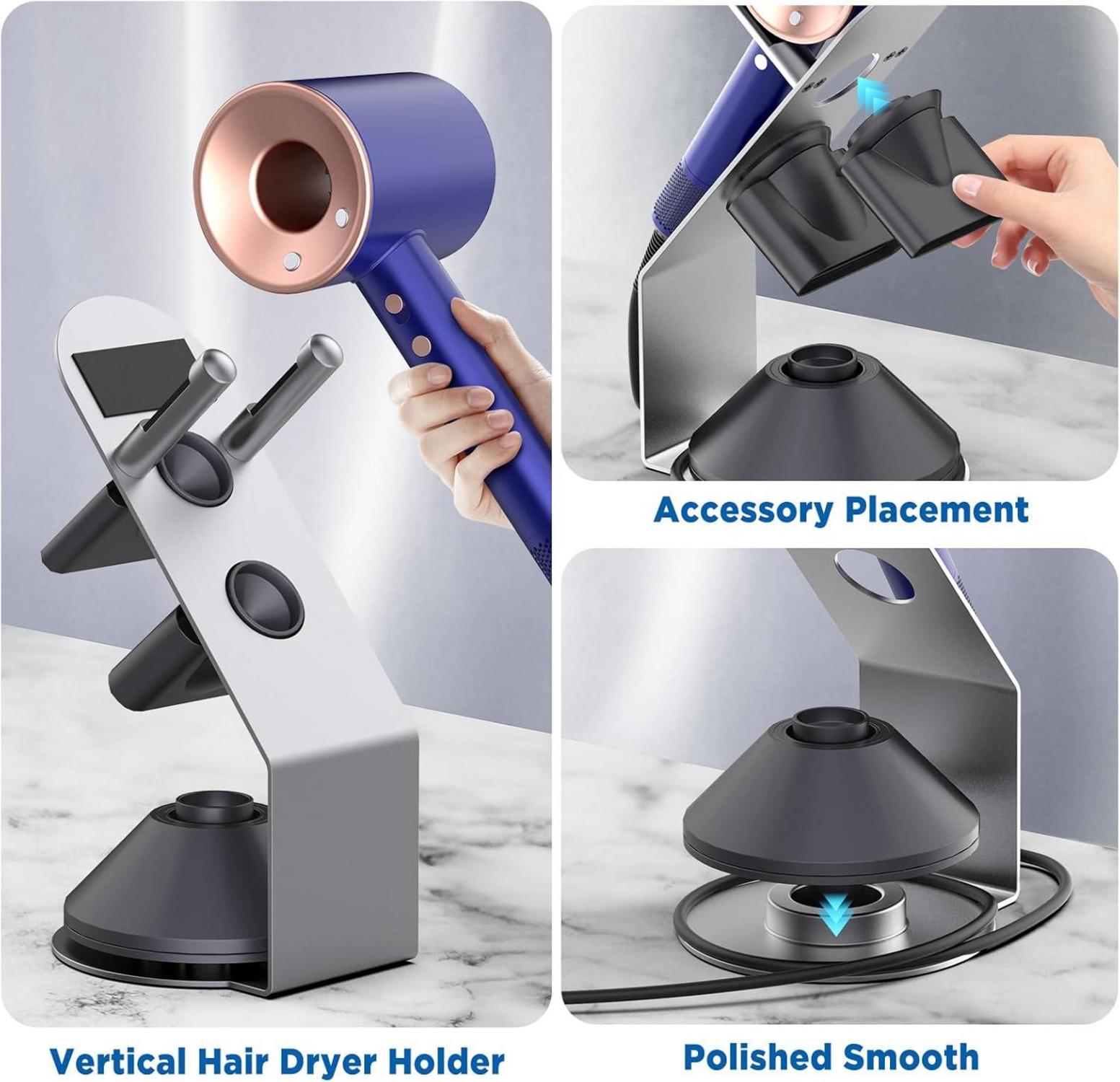 Fönhalter für Dyson Supersonic Haartrockner - Platzsparendes Design