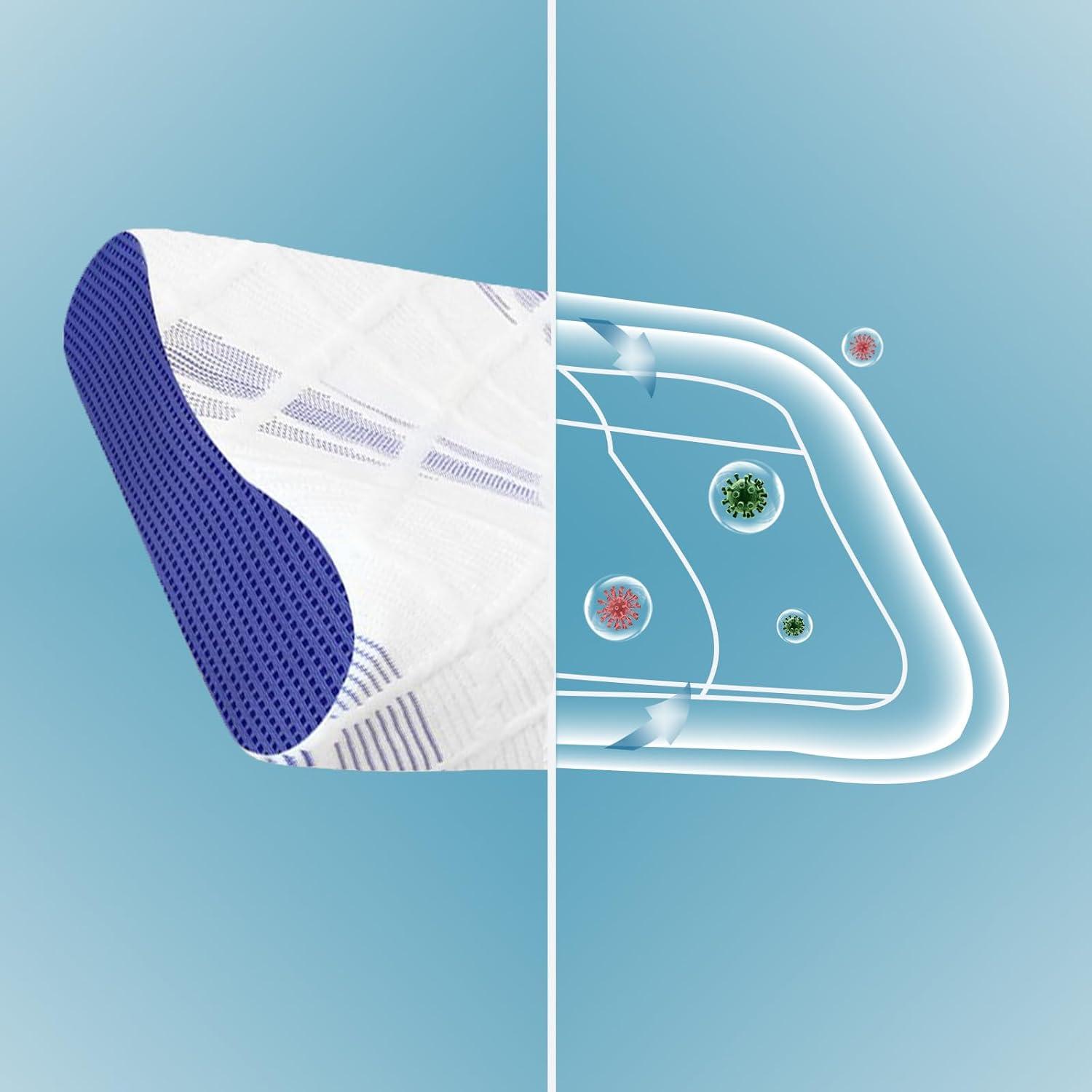 Nackenkissen Memory Foam Höhenverstellbar Seitenschläfer Orthopädisch