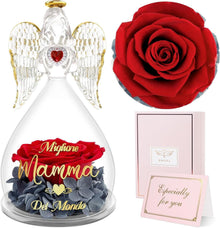 Ewige Rose Engel Figur Geschenk Beste Mama Spruch
