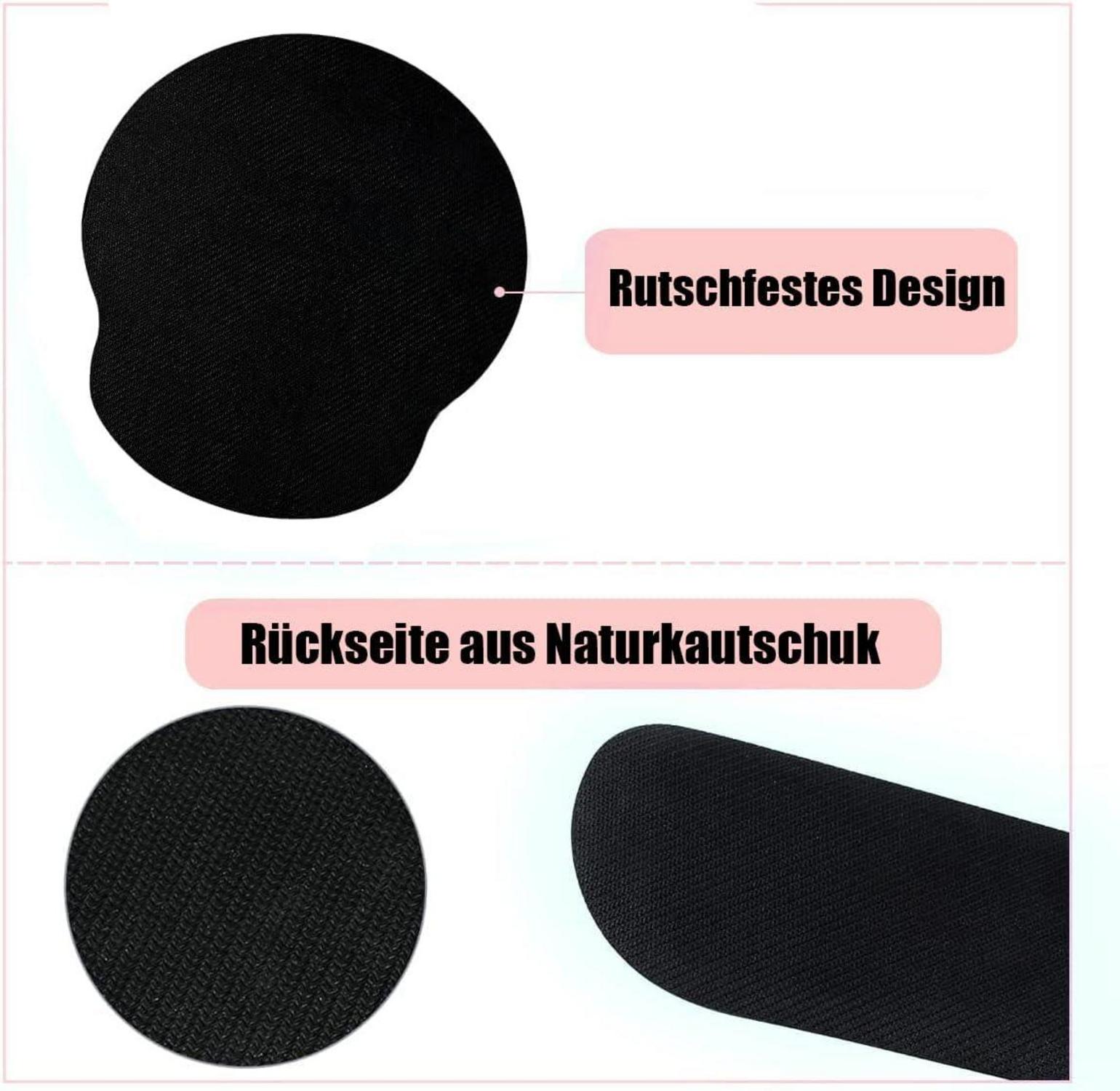 3-in-1 Handgelenkauflage Set für Gaming und Büro, ergonomisches Mauspad mit Gelkissen und Handauflage