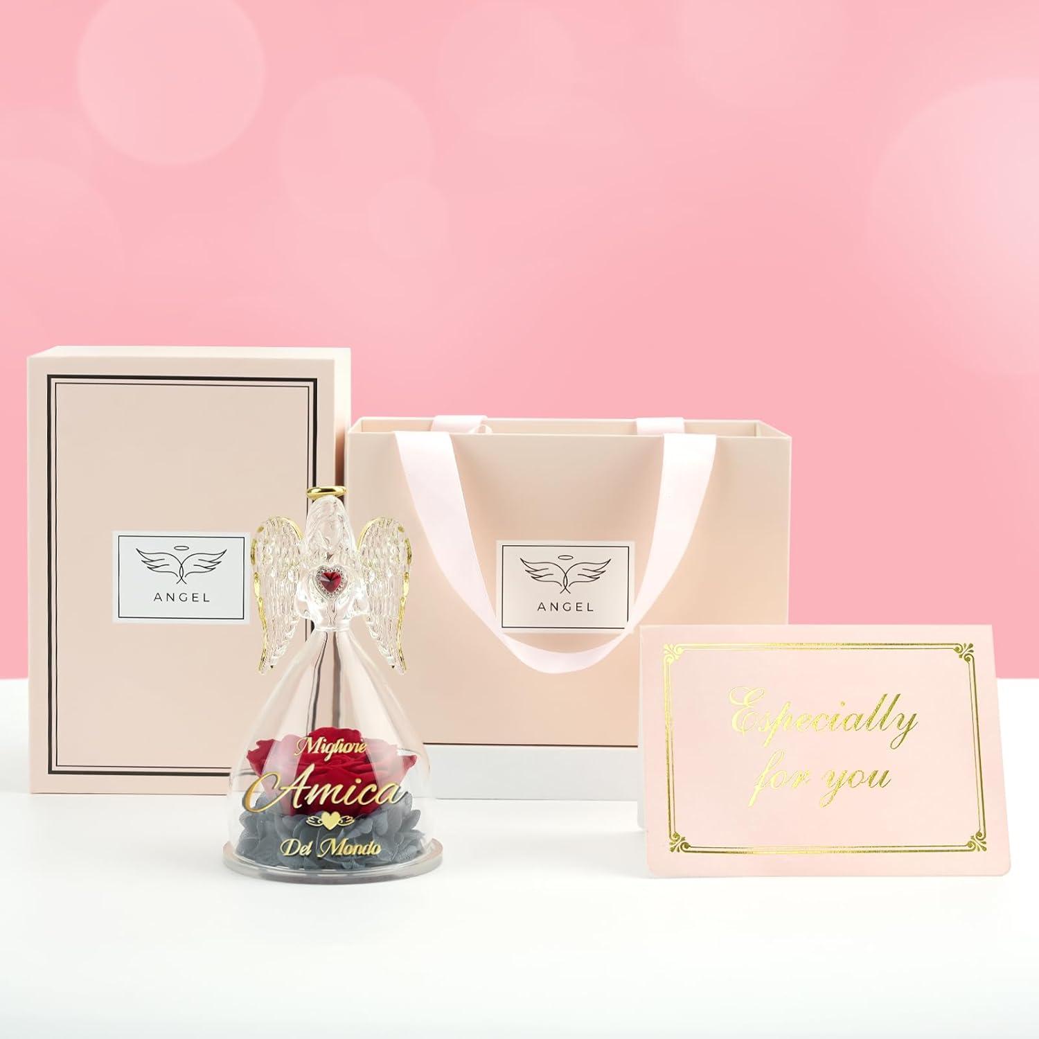 Sunia Ewige Rose Engel Figur Beste Mama Welt Geschenk