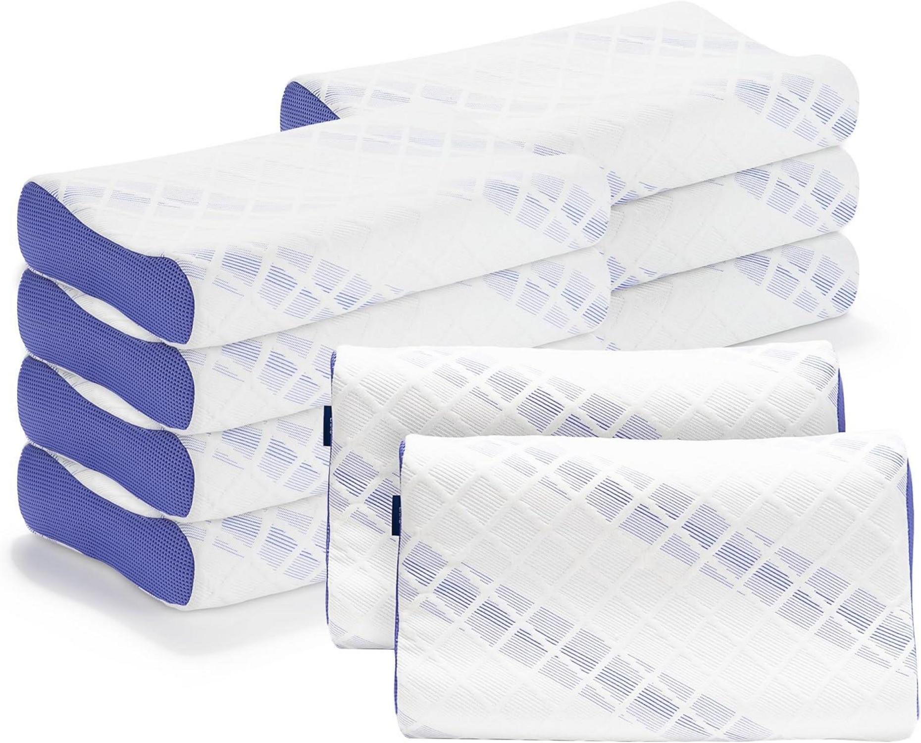 Memory Foam Nackenkissen Höheneinstellbar Seitenschläferkissen 9er