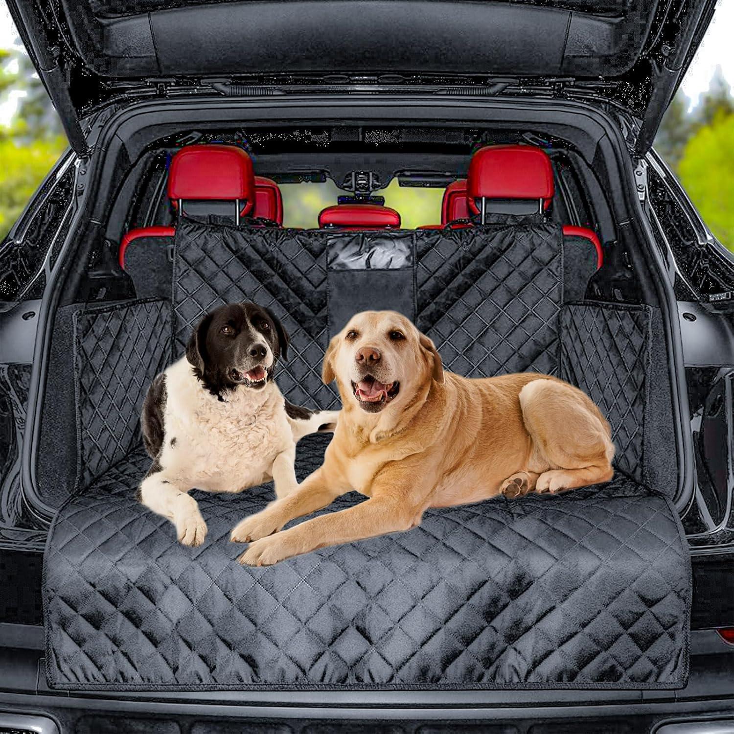 Kofferraumschutz Hund mit Ladekantenschutz und Seitenschutz