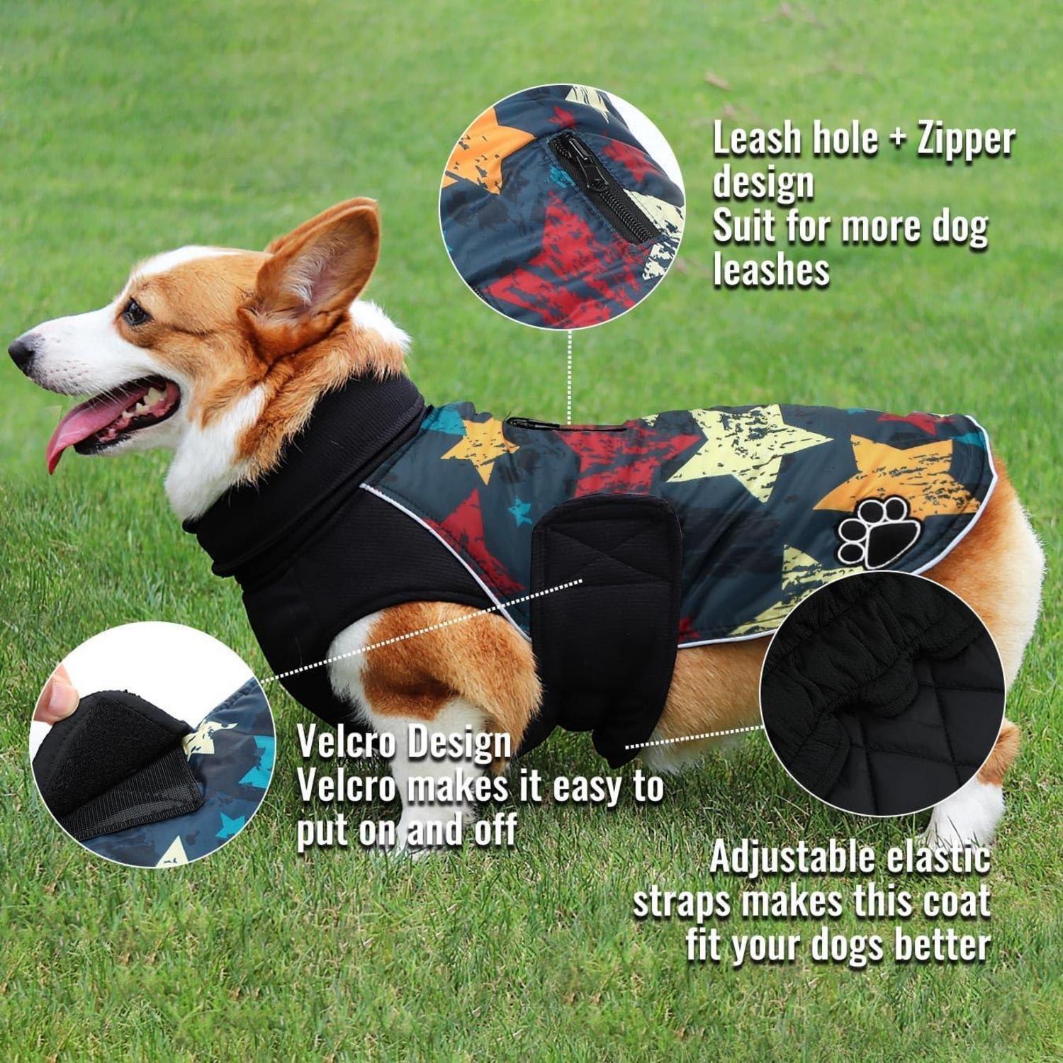 Hundemantel Winter Hundepullover große Hunde wasserdicht reflektierend XXXL
