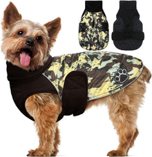 Hundemantel Winter Wasserdicht Reflektierend Warm Braun
