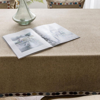 Rechteckige Tischdecke 130x220cm – Wasserabweisend & Abwaschbar