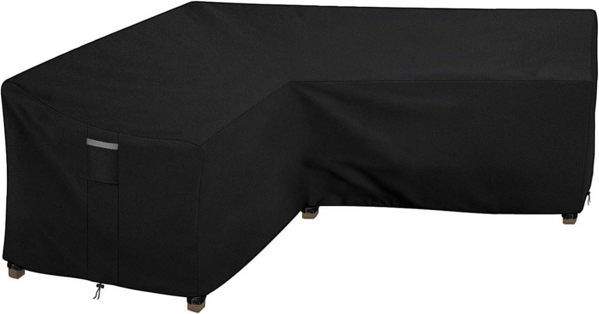 Dokon Gartenmöbel Abdeckung L Form 420D Oxford Gewebe 255x255x87x80cm