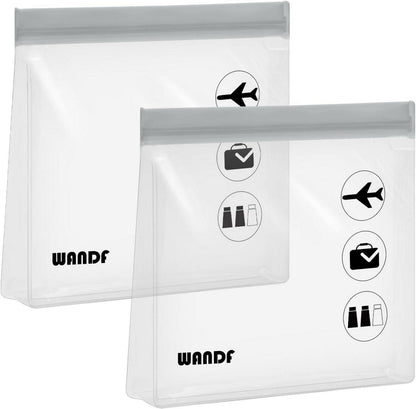 Transparenter Kulturbeutel für Flüssigkeiten, 20x20cm (2