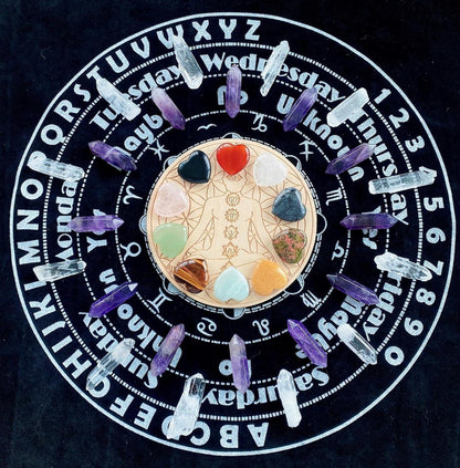 Natürliche Edelsteine Herz Set 20 Stück Chakra Meditation Healing Love