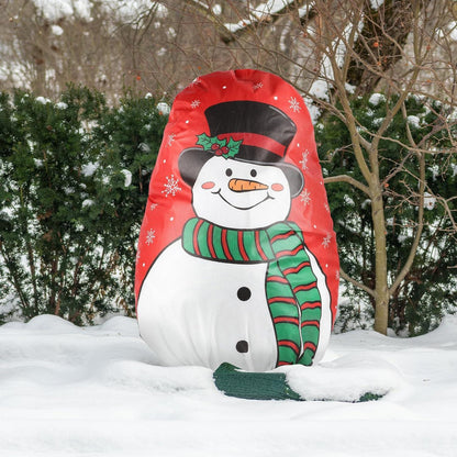 COCHIE Frostschutz Überwinterungszelt Schneemann 80×100cm
