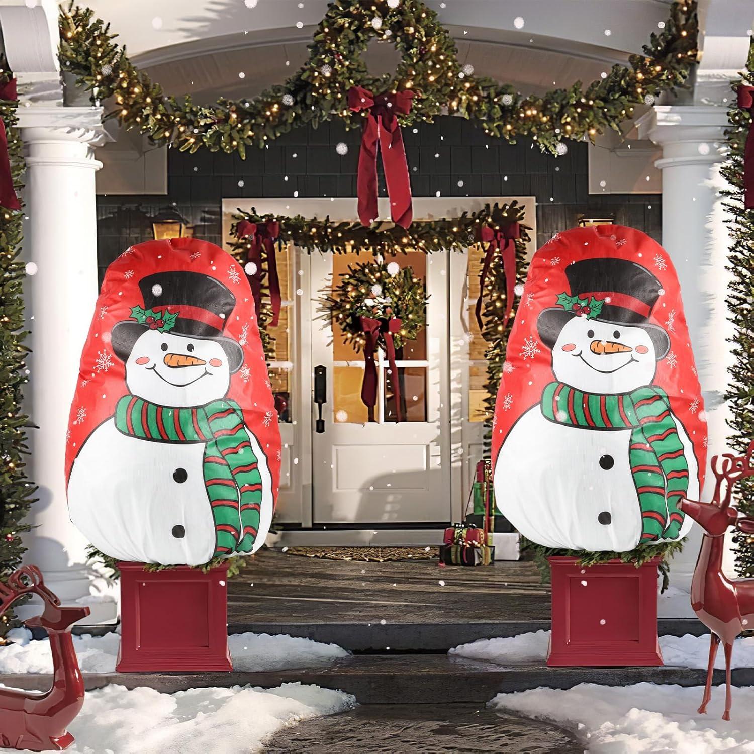 COCHIE 2 Stück Frostschutz Überwinterungszelt 70g/m² 80×100cm