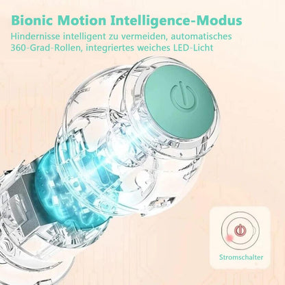 LED Katzenspielzeug Ball Interaktiv Selbstbeschäftigung USB aufladbar