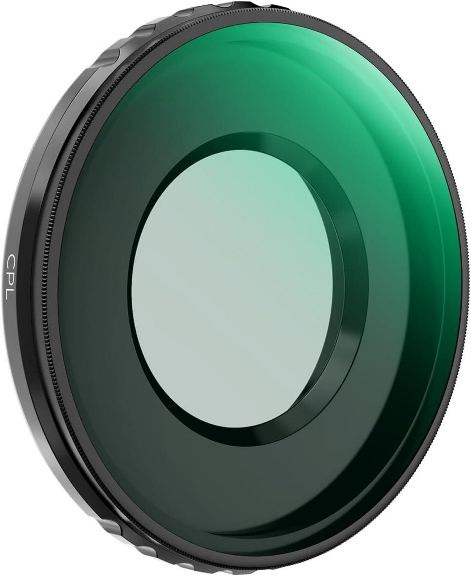CPL Filter für DJI Osmo Action 4: Leicht, robust, schwarz