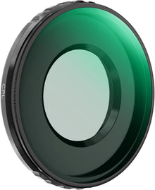 CPL Filter für DJI Osmo Action 4: Leicht, robust, schwarz