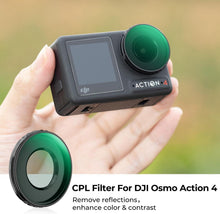 K&F Concept Ultraleichter CPL Filter für DJI Osmo Action 4