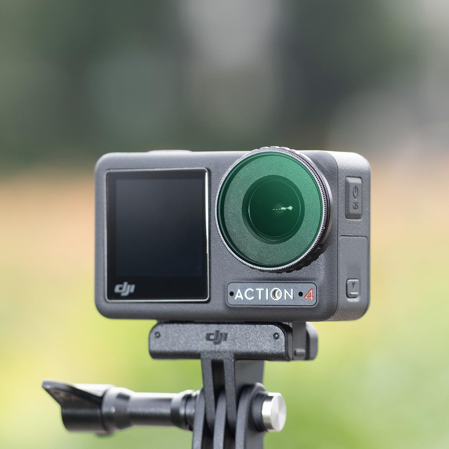 Polfilter CPL Filter für DJI Osmo Action 4 - Ultraleicht, geschwärzte