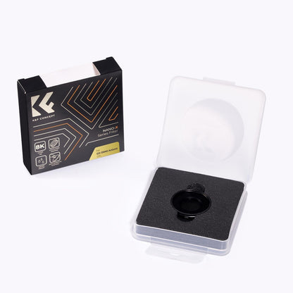 CPL Filter DJI Osmo Action 4 K&F Concept Aluminium Schwarz