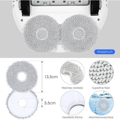 Deebot T20e OMNI Zubehör set 6 Beutel 4 Wischtücher 2 Filter