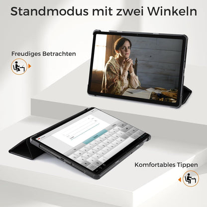 Schwarze Smart Schutzhülle für Xiaomi Redmi Pad SE 11 Zoll