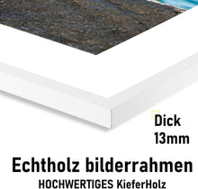 Kollyseek Bilderrahmen 40x60cm Echtholz Acrylglas Kieferholz