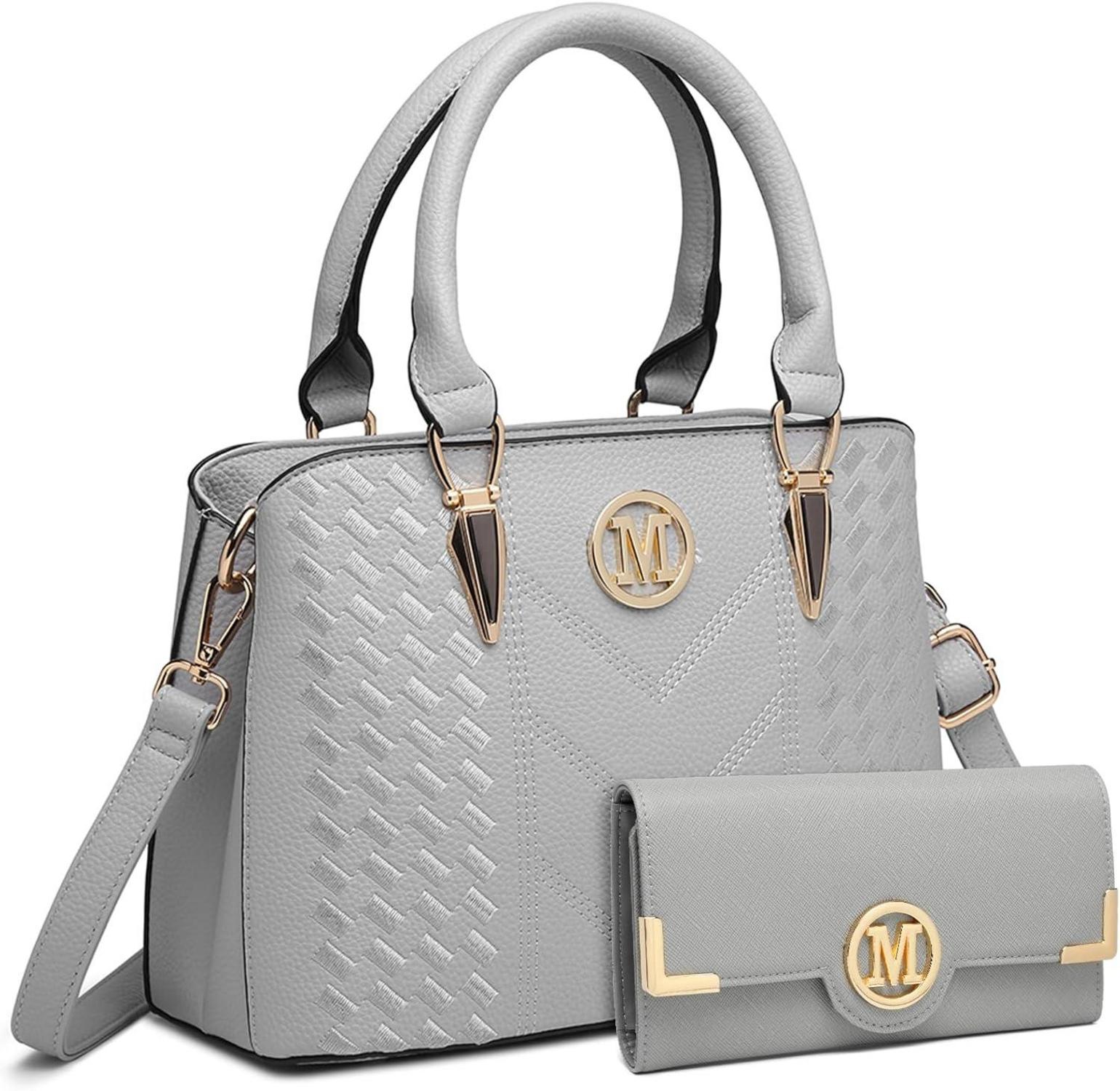 Damen Handtasche Mittelgroß Elegant Henkeltasche Citytasche