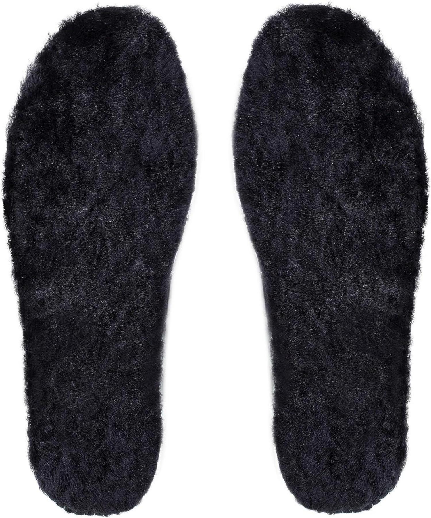 Lammfell Einlegesohlen Winter Warme Damen Herren Schaffell Thermo