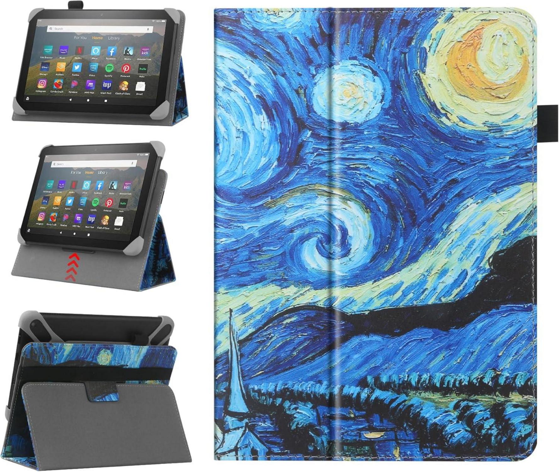 Universal Tablet Hülle 7-8 Zoll Schutzhülle Ständer Handschlaufe