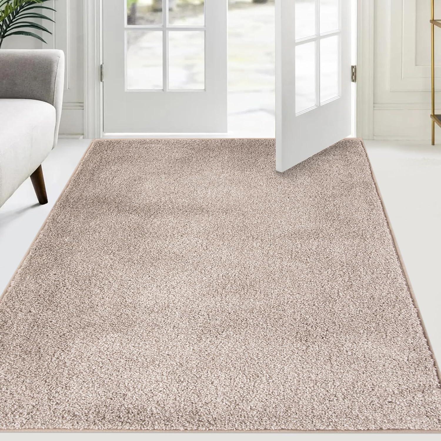 Schmutzfangmatte Innen Sauberlaufmatte rutschfest 120x180cm Beige