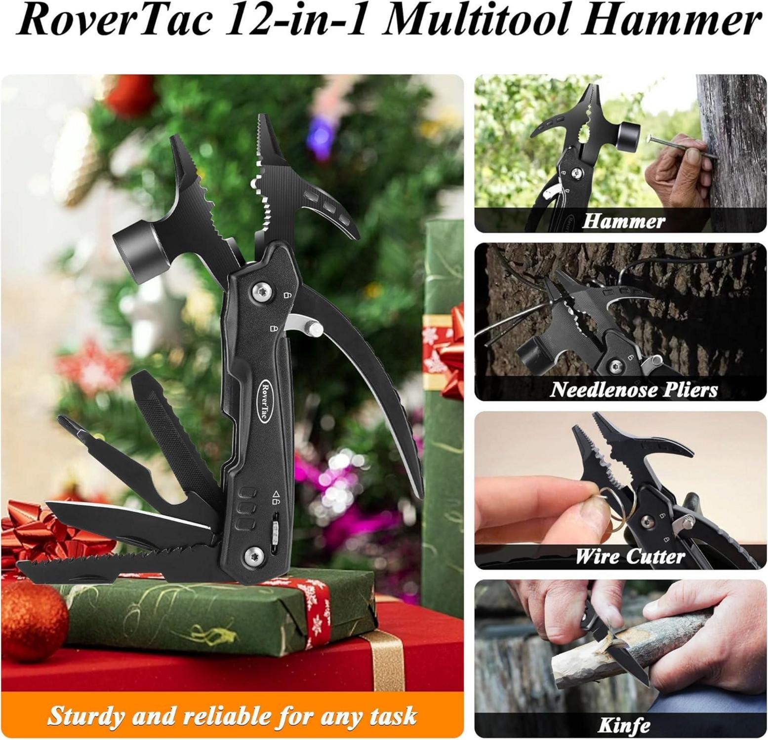 Multitool Werkzeugset für Männer - 12-in-1 Geschenk für Papa & Ehemann