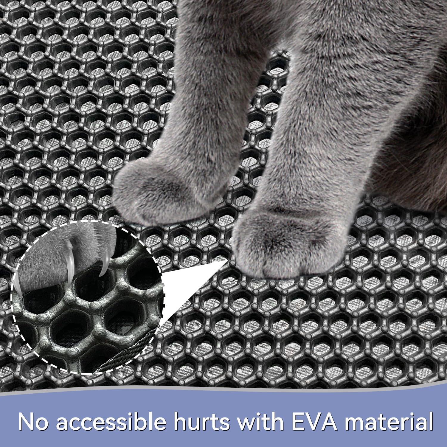 Katzenklo Matte 45x60CM Honeycomb Double Layer rutschfeste