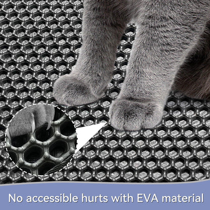 Katzenklo Matte 45x60CM Honeycomb Double Layer rutschfeste