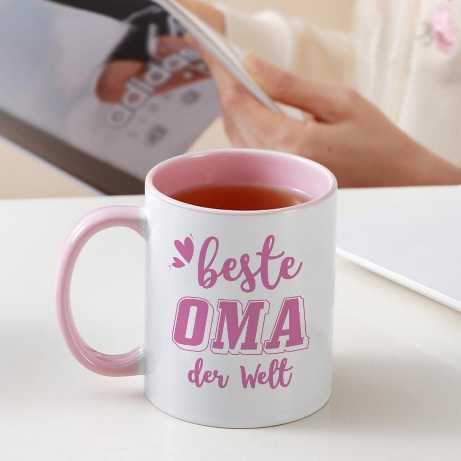 Oma und Opa Tassen Set, Beste Oma Bester Opa Geschenke