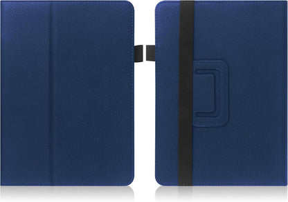 Tablet Schutzhülle 7-8 Zoll verstellbar mit Ständer und Handschlaufe - Blau