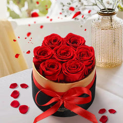 Ewige Rose Geschenkbox für Frauen Weihnachten Valentinstag Geburtstag