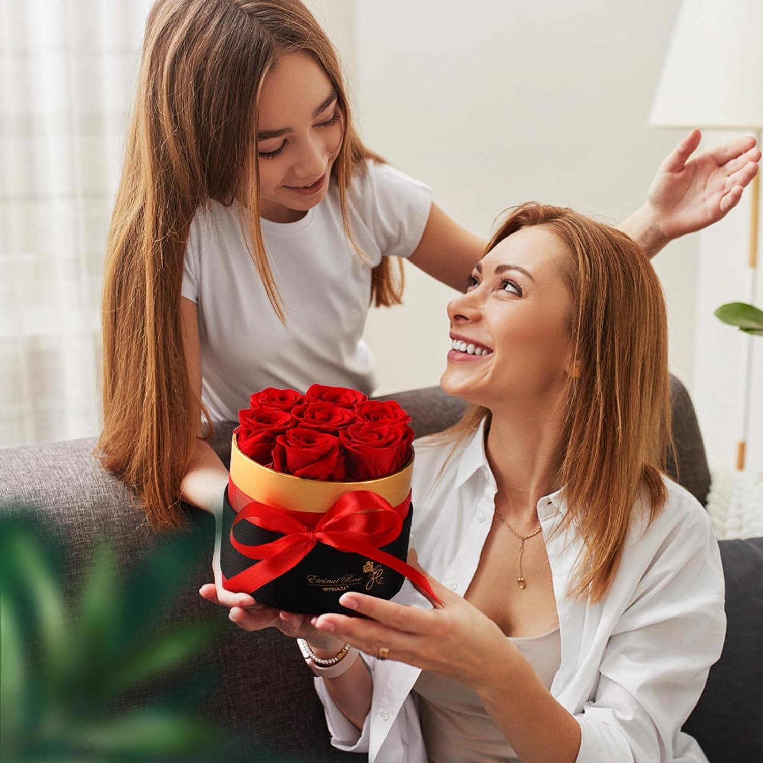 Ewige Rose Geschenkbox Frauen Mutter Freundin Geburtstag Valentinstag
