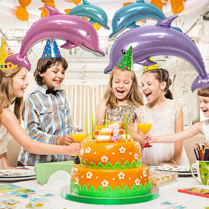 Meerestiere Folienballon Set Unterwasserwelt Kindergeburtstag