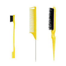 3-teiliges Haarkamm-Set für Haarschnitt & Frisur