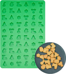 Silikon Backform Weihnachten Xmas Element Cookies Süßigkeiten