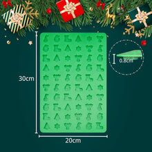 Weihnachten Silikon Schokoladenform - Xmas Element Backform