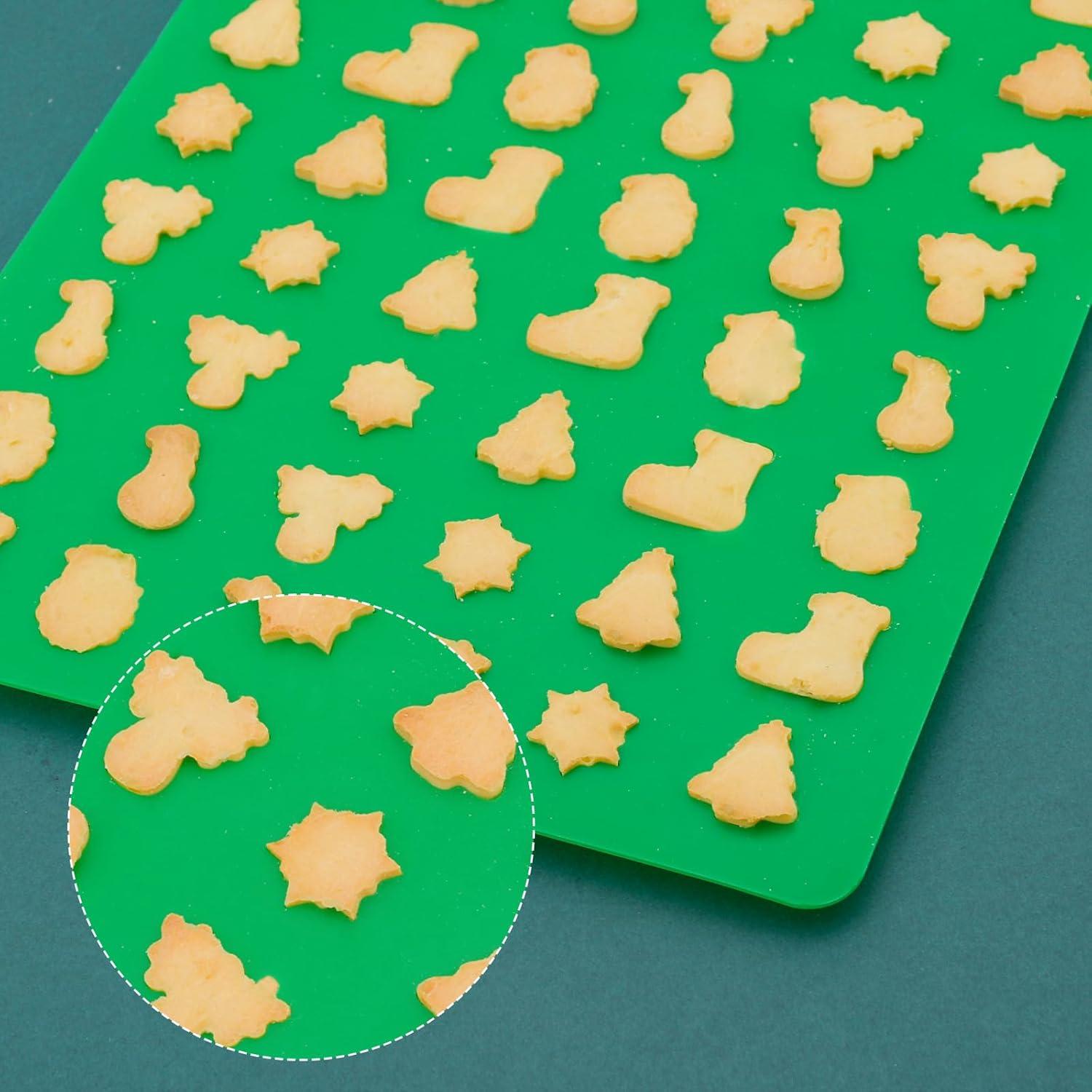 Silikon Backform Weihnachten Xmas Element Cookies Süßigkeiten