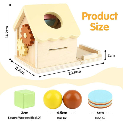 Montessori 5in1 Holzspielzeug ab 1 Jahr Motorik Geschenk