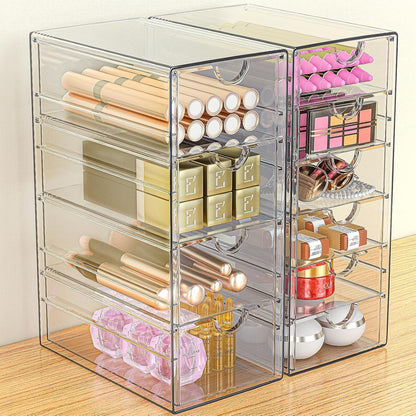 Kosmetik Organizer Acryl Schubladenbox Schminktisch Badezimmer Schlafzimmer