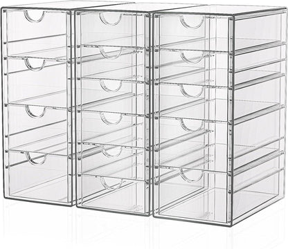 Transparente Schubladenboxen 15 Schubladen Acryl Organizer