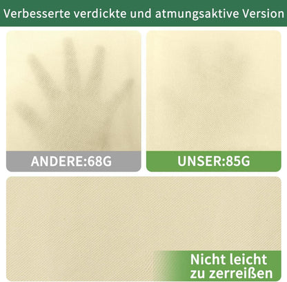 Winterschutz für Pflanzen 85 g/m² Frostschutz Beige 200 x 240cm